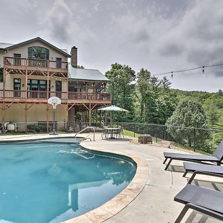 Expansive Home On 16 Acres With Smoky Mountain Views Murphy Exteriér fotografie